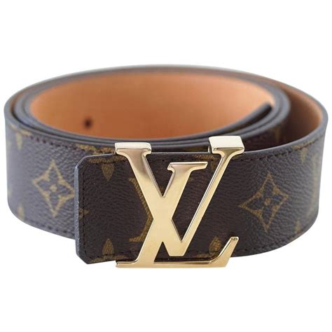 lv belt gold